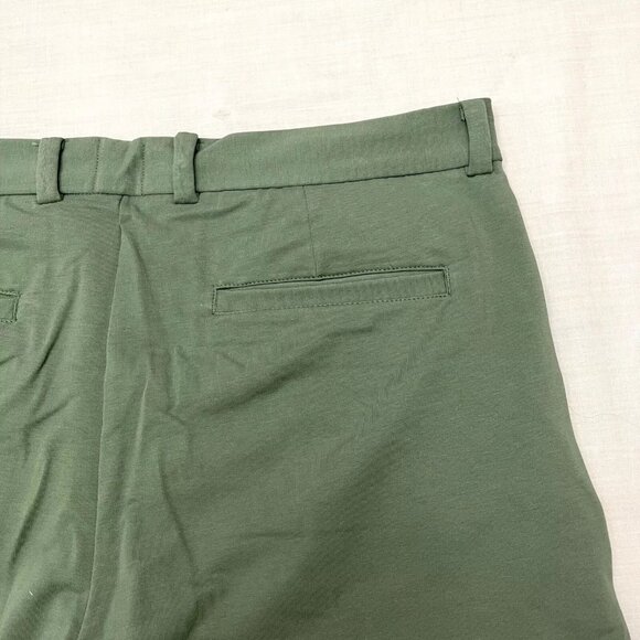 Swet Tailor Men's Olive Green The EveryDay Chino‎ Short NWT Size 29 - Picture 2 of 5